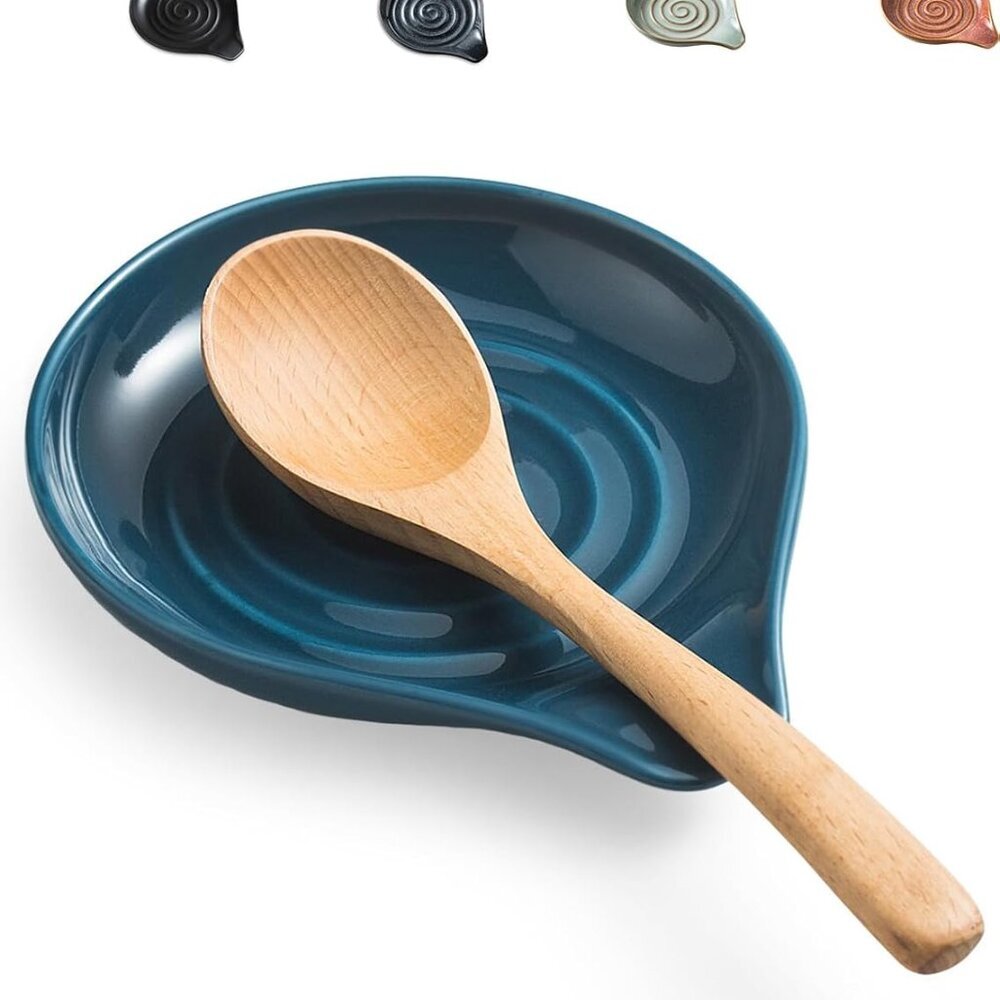 Spoon Rest for Stove Top Cooking Spoon Holder for Kitchen Countertop Large Holde
